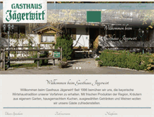Tablet Screenshot of jaegerwirt-kirchbichl.de